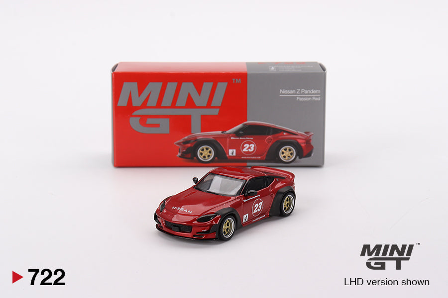 Mini GT - Nissan Z Pandem Passion Red RDH - Scale 1/64 MGT00722-R