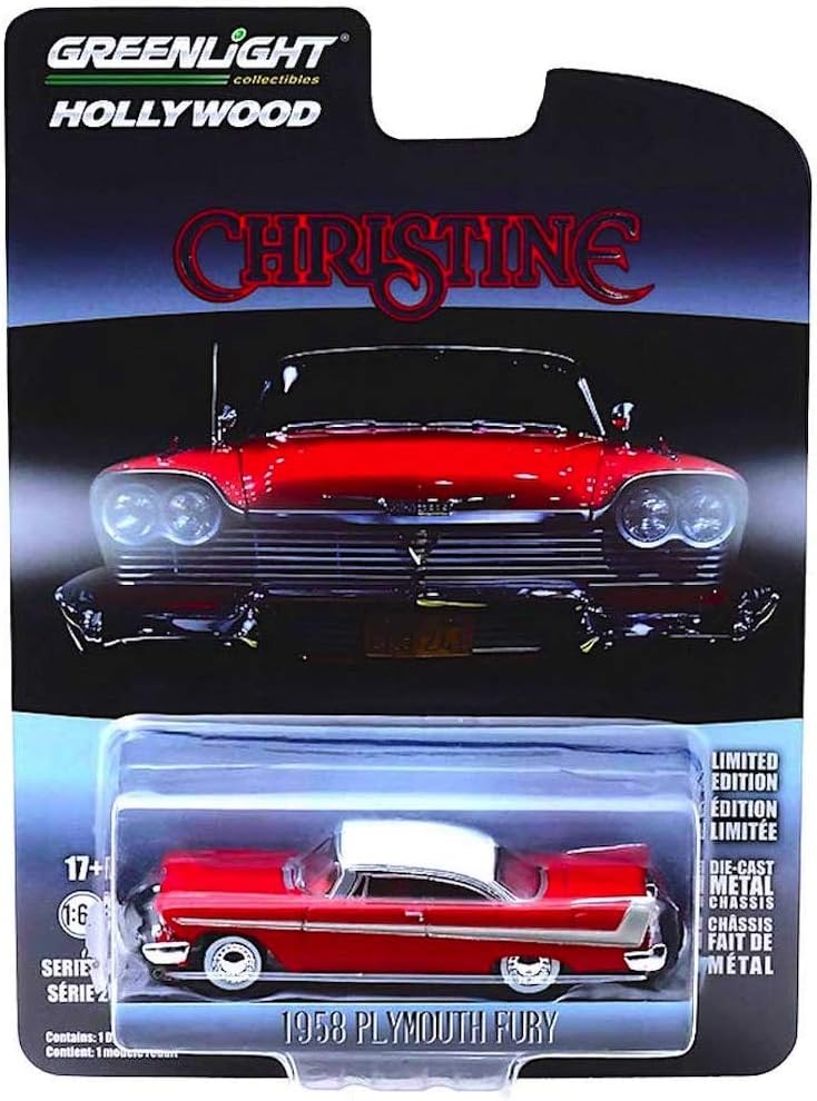 Greenlight - Plymouth Fury 1958 Christine - Greenlight - Scale 1/64 Hollywood Series