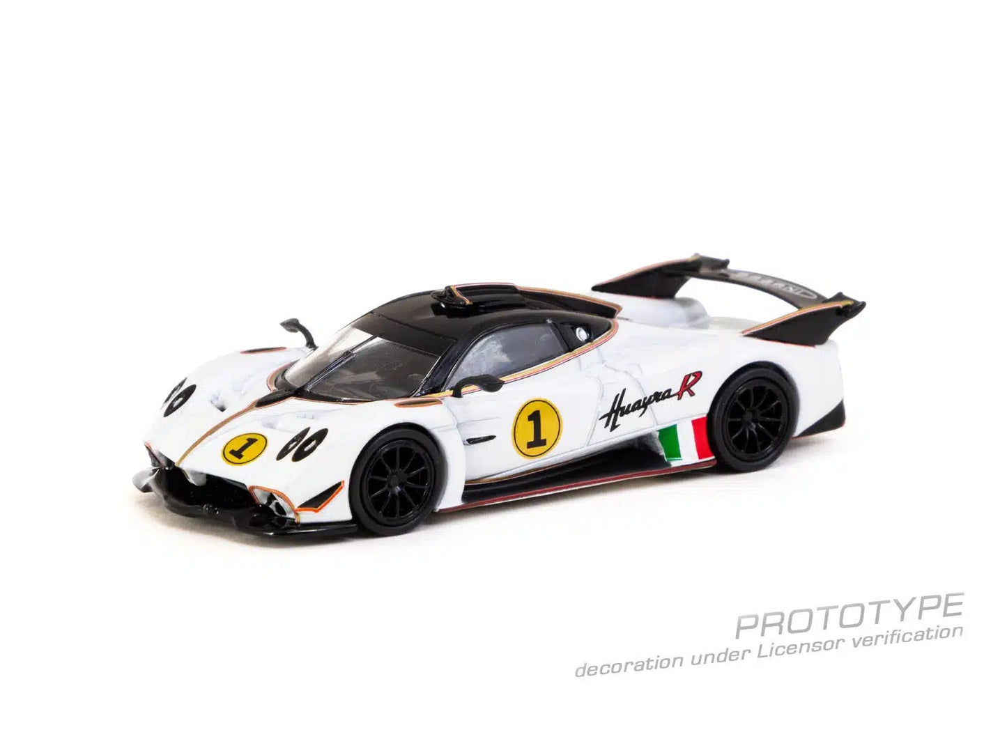 Tarmac Works -  Pagani Huayra R Bianco Benny - Scala 1/64 T64G-TL035-WH