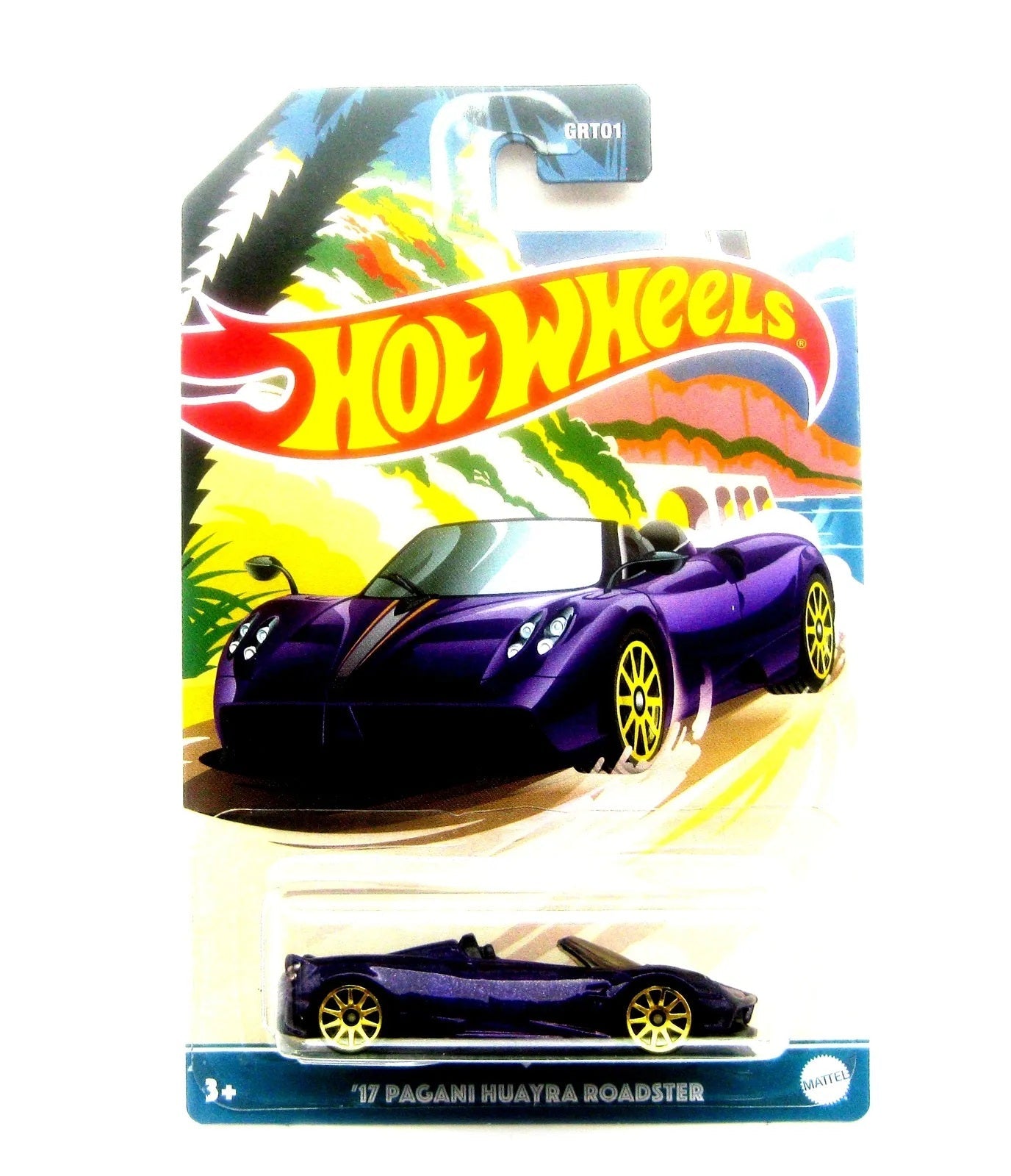 Hot Wheels - Pagani Huayra Roadster 2017 Violet - Scale 1/64 Approx.