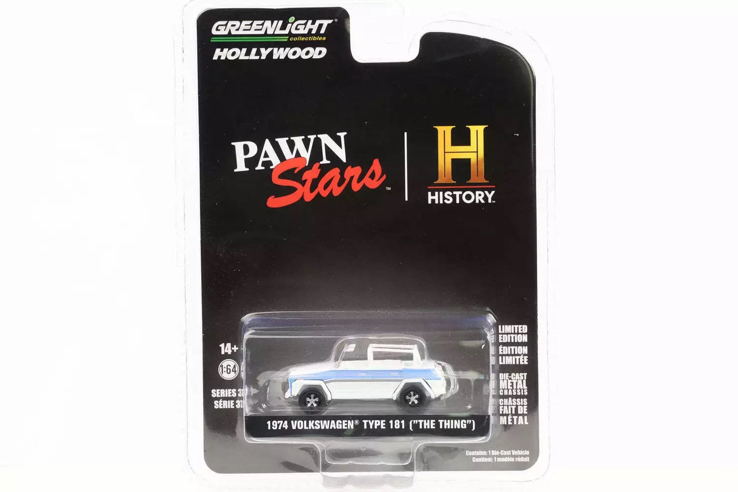 Greenlight - Volkswagen Type 181 The Thing 1974 Pawn Stars TV Series - Greenlight - Scale 1/64