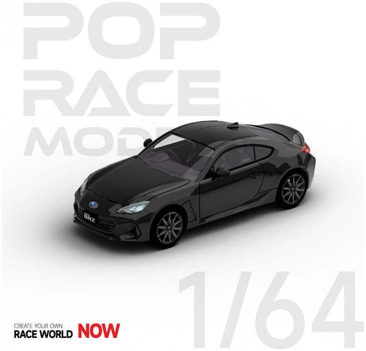 Pop Race - Subaru BRZ Crystal Black Scale 1/64 PR64-SBRZ-BK01