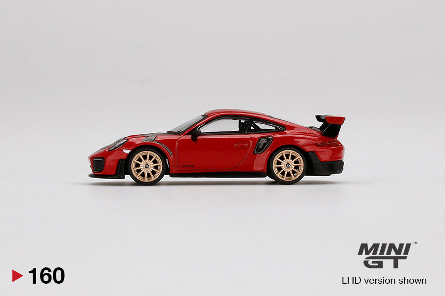 Mini GT - Porsche 911 (991) GT2 RS Guards Red LHD - Scala 1/64 MGT00160