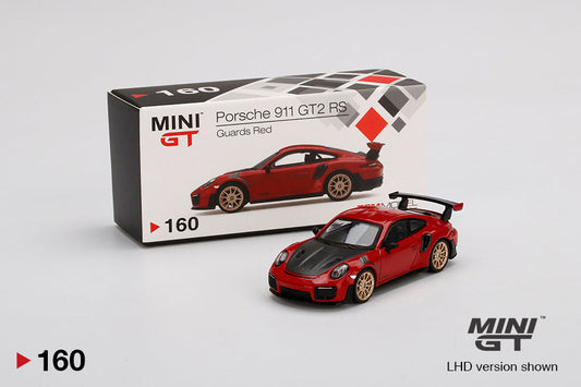 Mini GT - Porsche 911 (991) GT2 RS Guards Red LHD - Scala 1/64 MGT00160