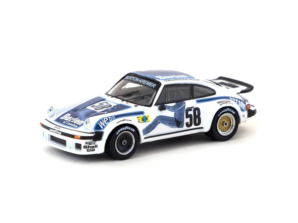 Tarmac Works Minichamps - Porsche 934 24h Le Mans 1977 #58 - Scale 1/64 643-776458