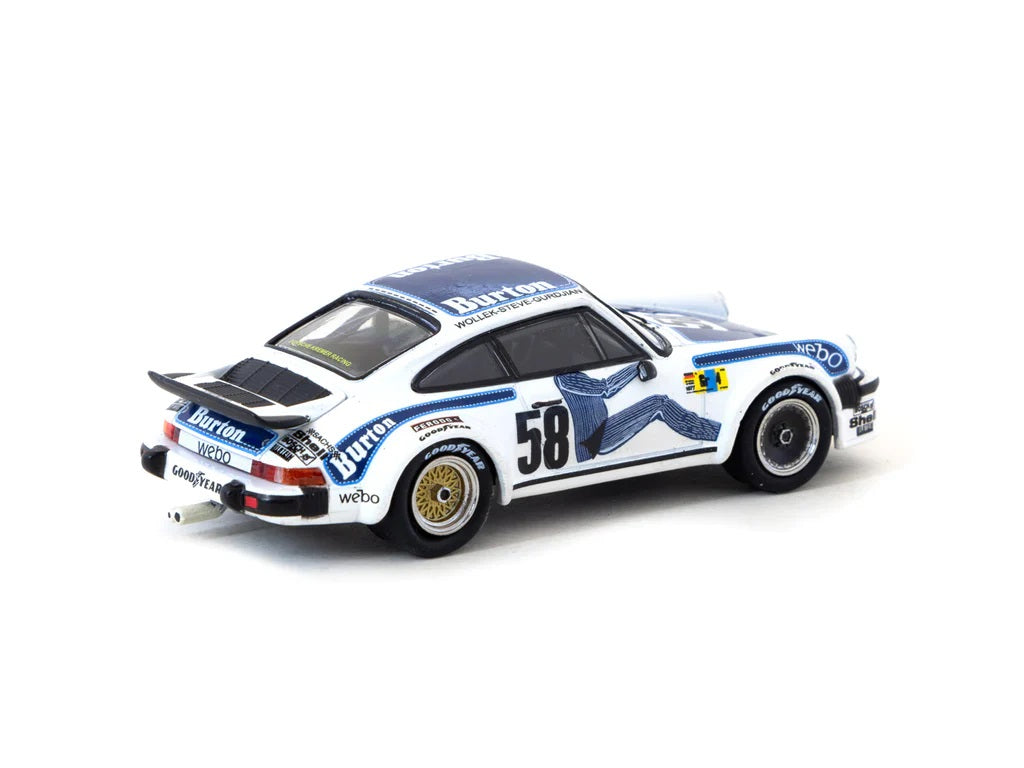 Tarmac Works Minichamps - Porsche 934 24h Le Mans 1977 #58 - Scale 1/64 643-776458