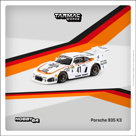 Tarmac Works IXO - Porsche 935 K3 24h of Le Mans 1979 Winner - Scale 1/64 T64-079-79LM41