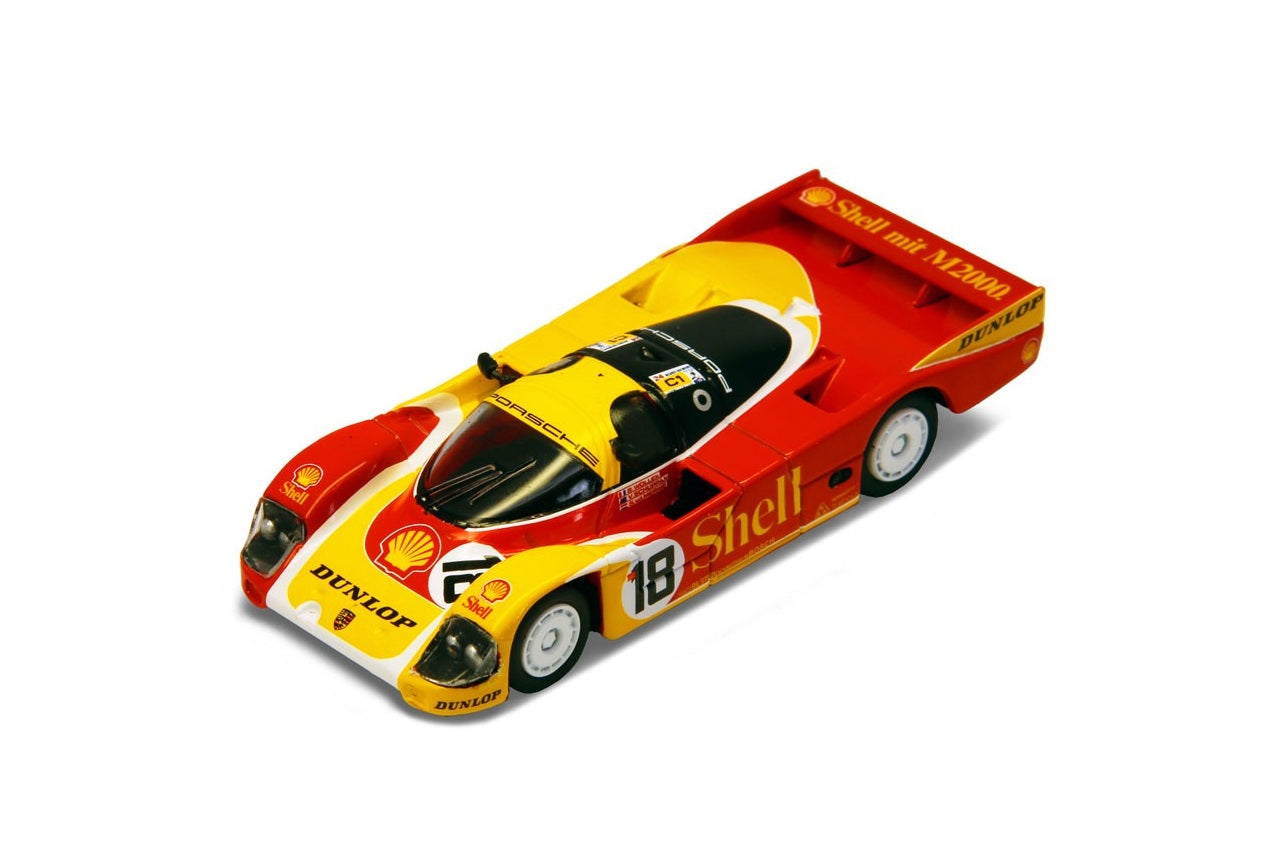 Spark Model - Porsche 962C Shell Le Mans 1988 #18 & DUNLOP Supercup 1987 H.J.Stuck #17 - Scala 1/64 YCOMBO64005