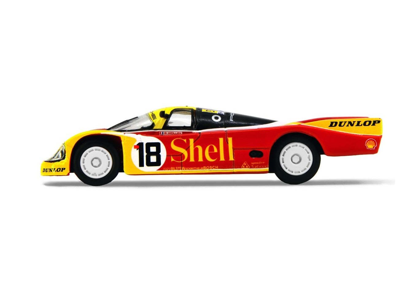 Spark Model - Porsche 962C Shell Le Mans 1988 #18 & DUNLOP Supercup 1987 H.J.Stuck #17 - Scala 1/64 YCOMBO64005