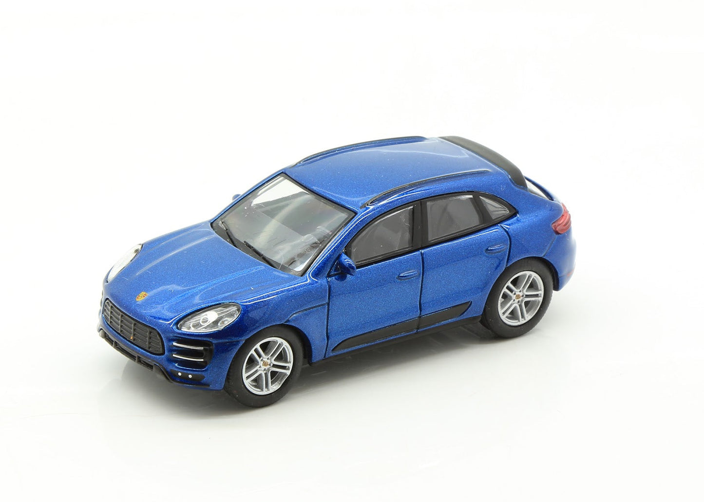 Schuco - Porsche Macan Turbo Blue - Scale 1/64 452013700