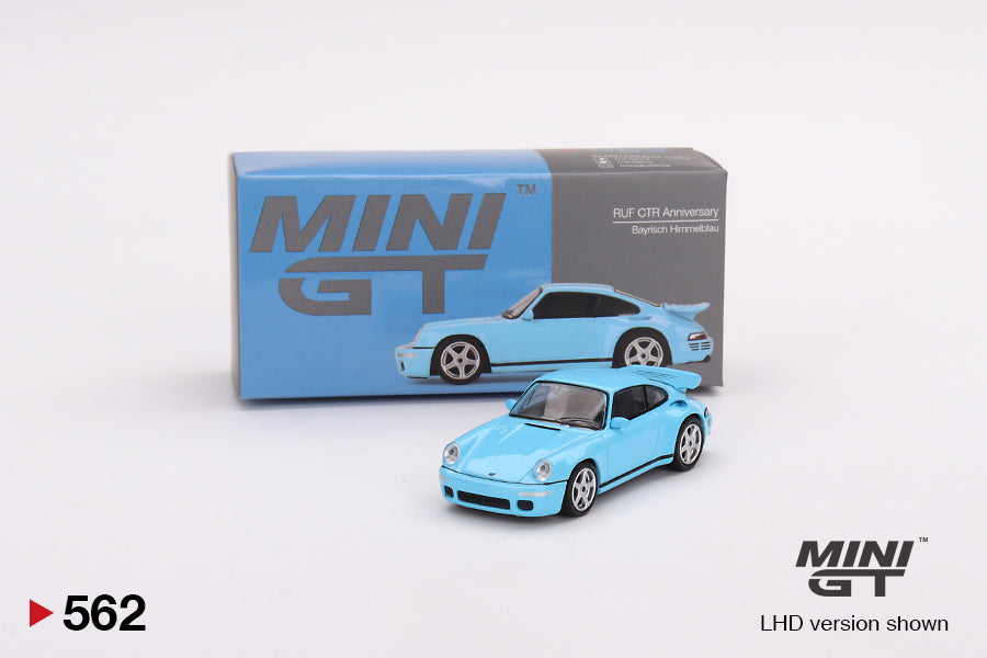 Mini GT - RUF CTR Anniversary Bayrisch Himmelblau - Scale 1/64 MGT00562