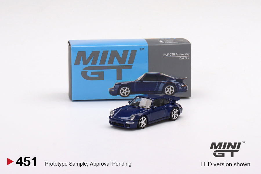 Mini GT - RUF CTR Anniversary Dark Blue - Scala 1/64 MGT00451