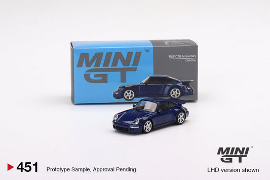 Mini GT - RUF CTR Anniversary Dark Blue - Scale 1/64 MGT00451