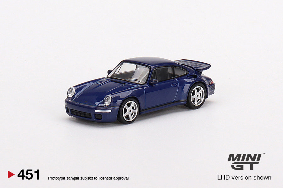 Mini GT - RUF CTR Anniversary Dark Blue - Scale 1/64 MGT00451