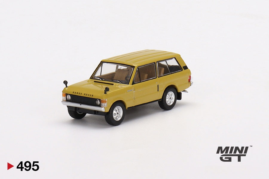 Mini GT - Range Rover 1971 Bahama Gold LHD - Scale 1/64 MGT00495