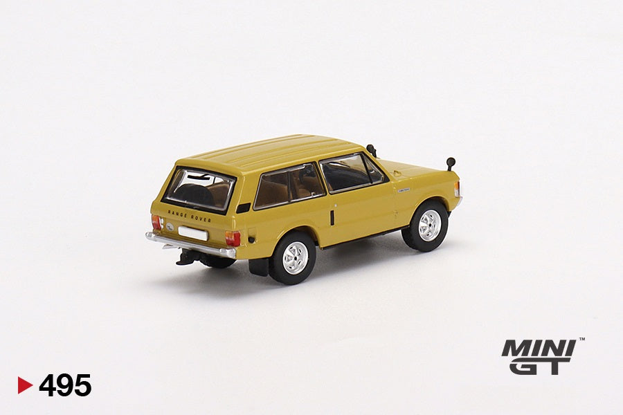 Mini GT - Range Rover 1971 Bahama Gold LHD - Scale 1/64 MGT00495