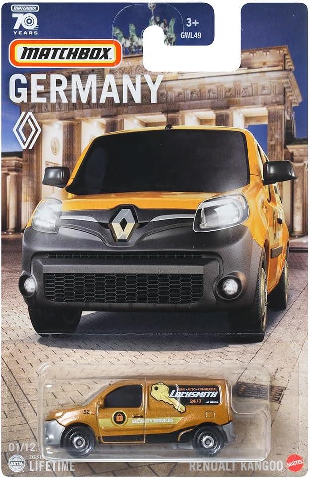 Matchbox - Renault Kangoo Lochsmith Germany - Matchbox - Scala 1/64 Circa