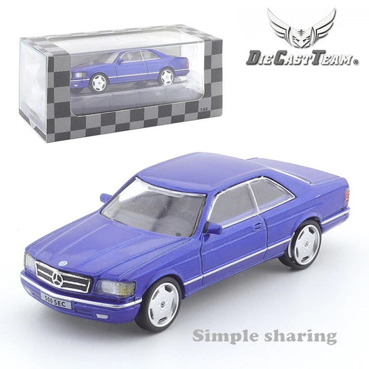 DCT Mercedes - Benz 500 SEC Metallic Blue - Scala 1/64