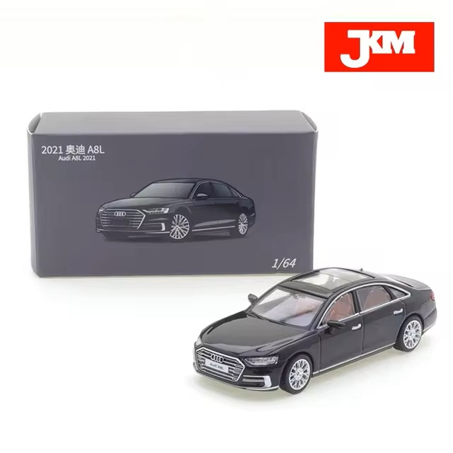 JKM Audi A8 L 2021 Black - Scala 1/64