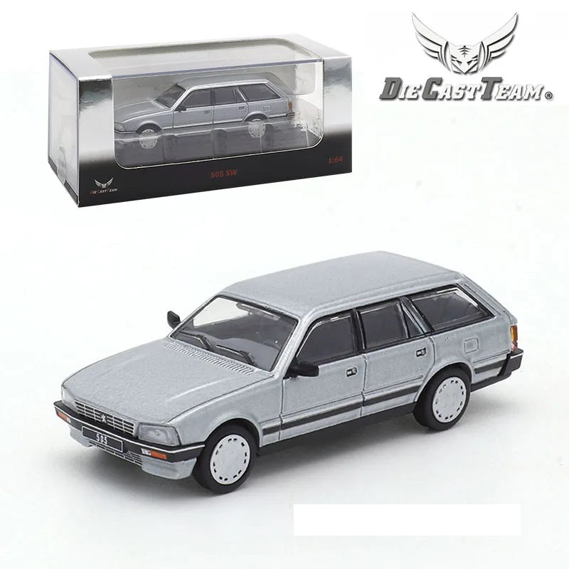 DCT Peugeot 505 SW Metallic Grey - Scala 1/64