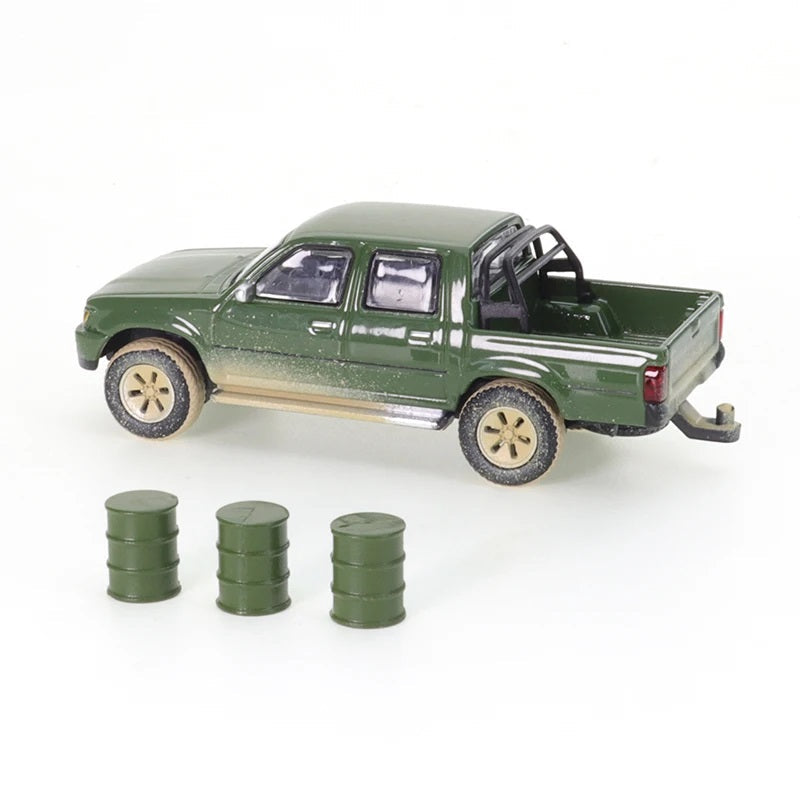 JKM Toyota Hilux 1993 Green - Scale 1/64