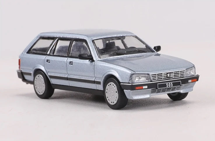 DCT Peugeot 505 SW Light Blue - Scala 1/64