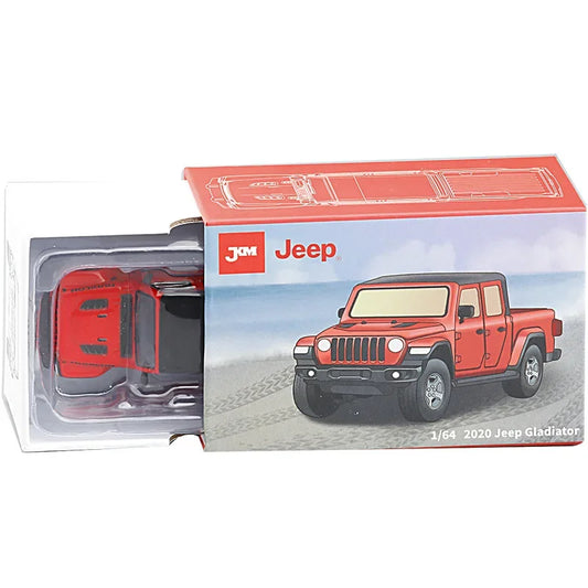 JKM Jeep Gladiator Rubicon Red - Scala 1/64