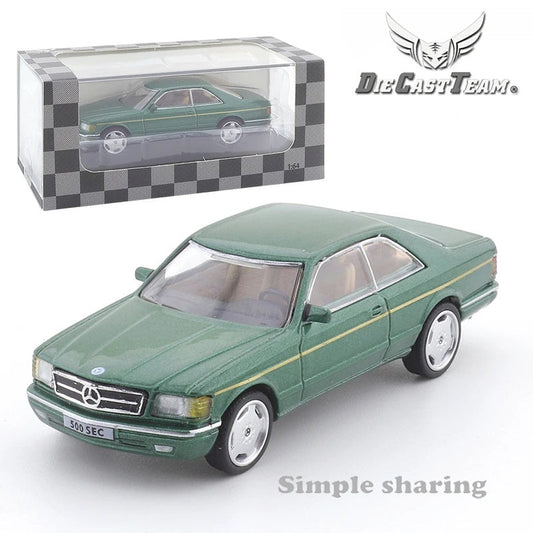 DCT Mercedes - Benz 500 SEC Green - Scala 1/64