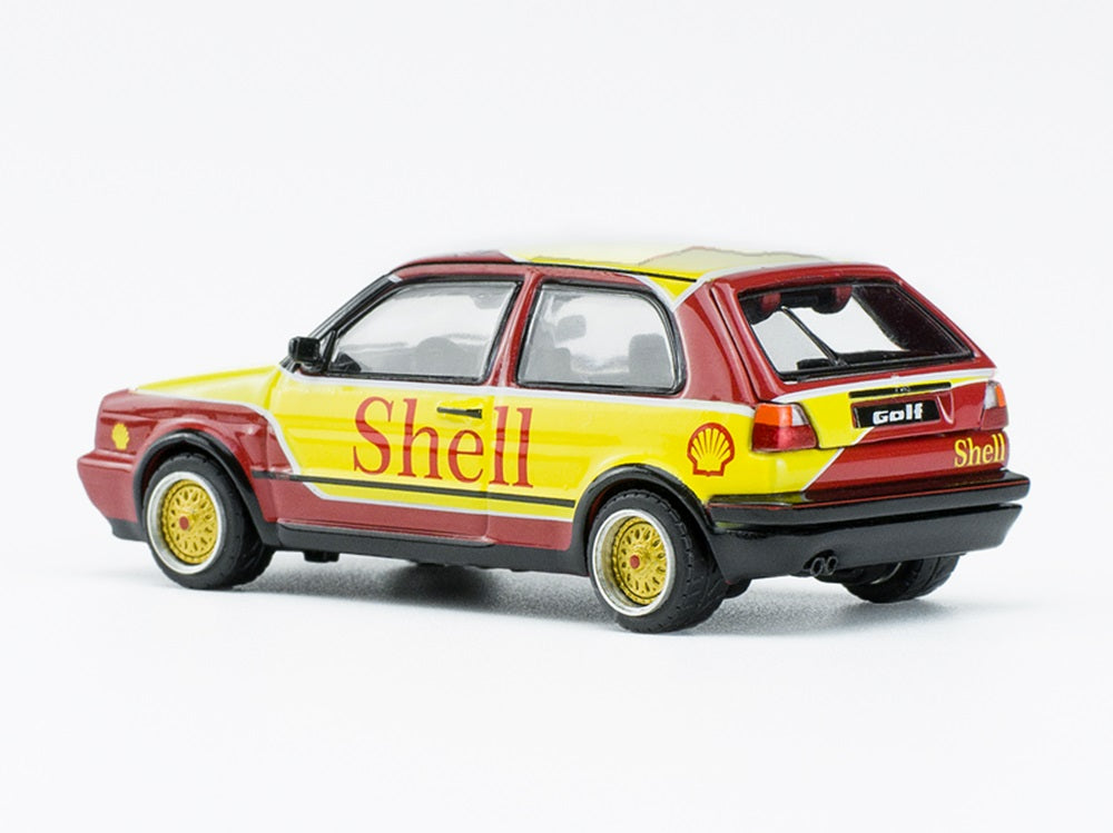 Pop Race - Shell Volkswagen Golf GTI MKIII Scala 1/64 PR64-36