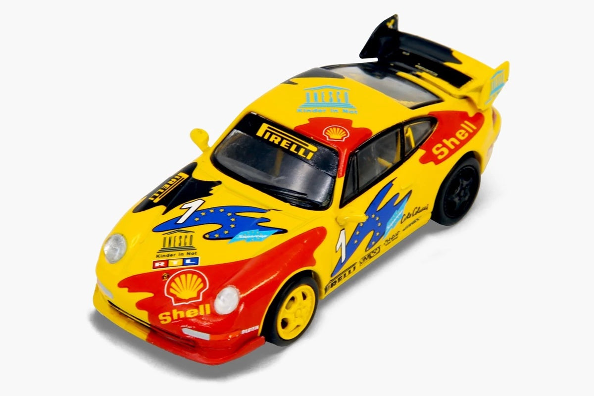 Spark Model - Porsche 993 Carrera Cup 1993 Shell Combo with rear spoiler - Scala 1/64 YCOMBO64006