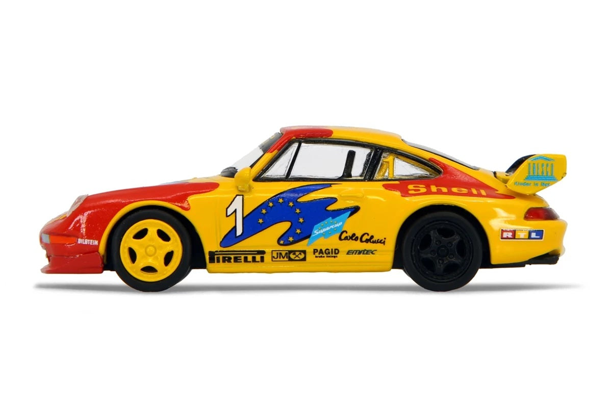 Spark Model - Porsche 993 Carrera Cup 1993 Shell Combo with rear spoiler - Scala 1/64 YCOMBO64006