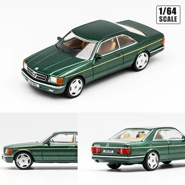 DCT Mercedes - Benz 500 SEC Green - Scale 1/64