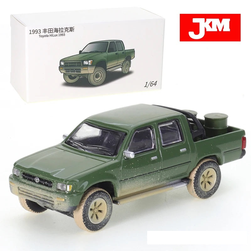 JKM Toyota Hilux 1993 Green - Scala 1/64