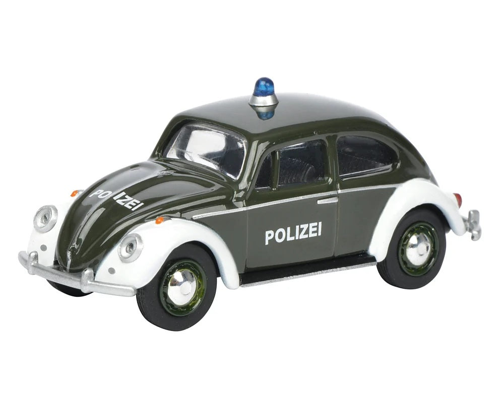 Schuco - Volkswagen Beetle Police - Scale 1/64 452012900