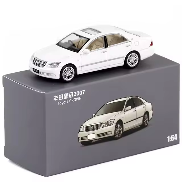 JKM Toyota Crown 2007 White - Scala 1/64