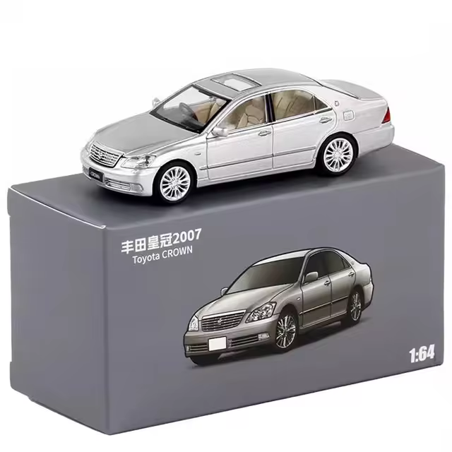 JKM Toyota Crown 2007 Silver - Scale 1/64