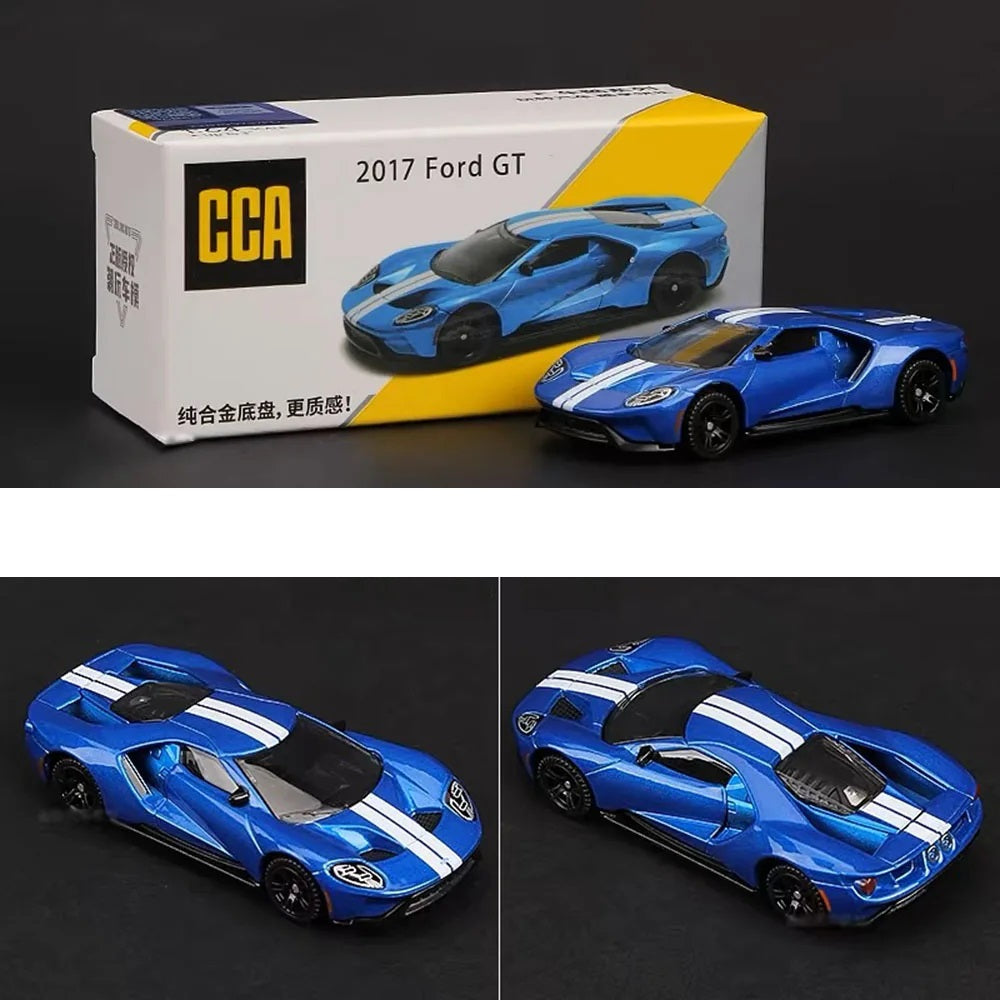 CCA Diecast Ford GT 2017 Blue - Scale 1/64