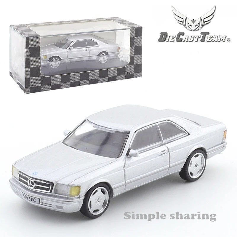 DCT Mercedes - Benz 500 SEC Silver - Scale 1/64