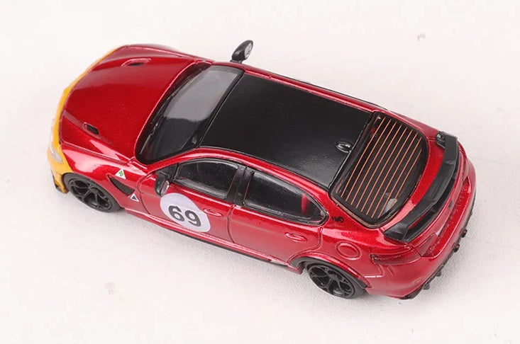 DCT Alfa Romeo Giulia GTAm Red N 69 - 1/64 Scale