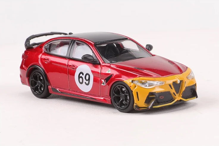 DCT Alfa Romeo Giulia GTAm Red N 69 - 1/64 Scale