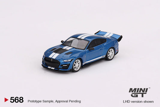 Mini GT - Shelby GT500 Dragon Snake Concept Ford Performance Blue - Scala 1/64 MGT00568