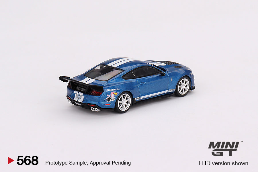 Mini GT - Shelby GT500 Dragon Snake Concept Ford Performance Blue - Scala 1/64 MGT00568