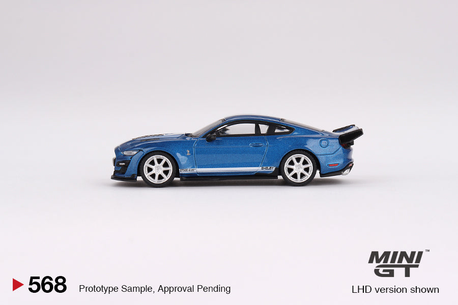 Mini GT - Shelby GT500 Dragon Snake Concept Ford Performance Blue - Scala 1/64 MGT00568