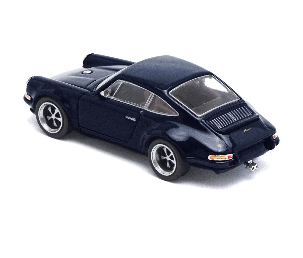 Pop Race - Porsche Singer Monaco Midnight Blue Scale 1/64 PR64-100