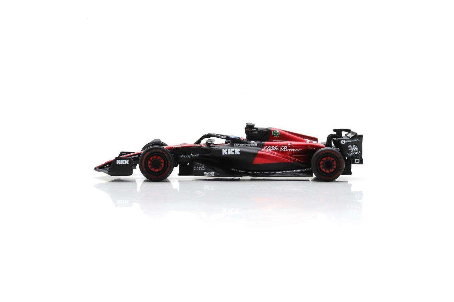 Spark Model - Alfa Romeo F1 Team KICK C43 No.77 Alfa Romeo F1 Team ORLEN 2023 - Scala 1/64 Y281