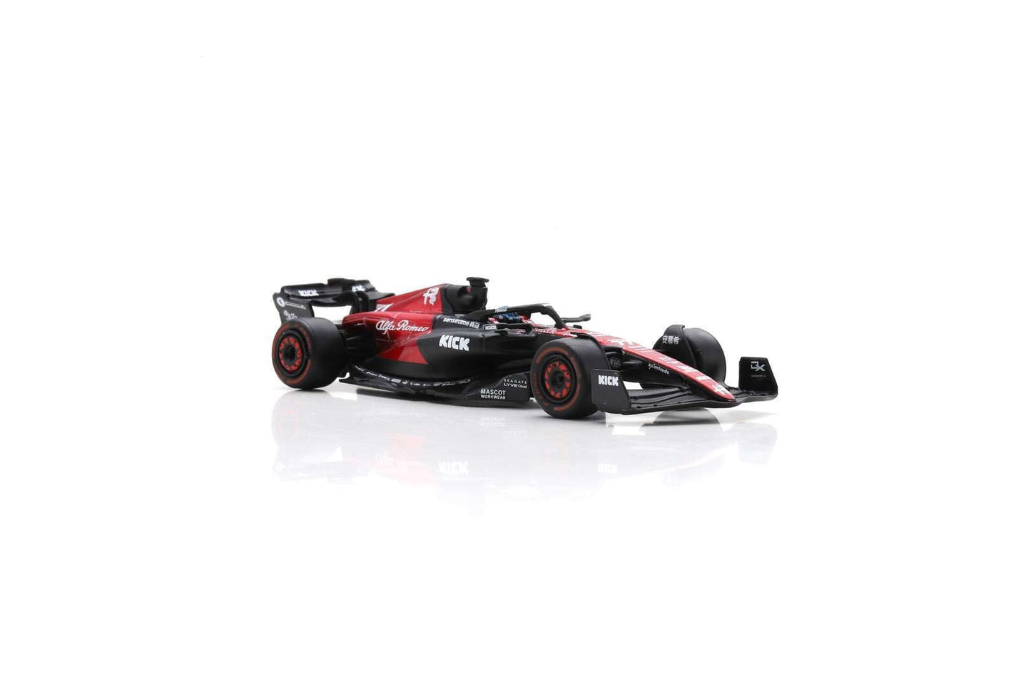 Spark Model - Alfa Romeo F1 Team KICK C43 No.77 Alfa Romeo F1 Team ORLEN 2023 - Scala 1/64 Y281