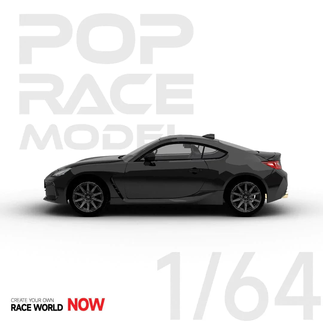 Pop Race - Subaru BRZ Crystal Black Scala 1/64 PR64-SBRZ-BK01