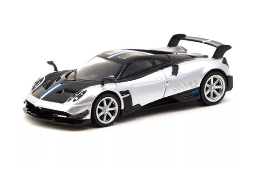 Tarmac Works - Pagani Huayra BC Grigio Mercurio - Scala 1/64 T64G-TL014-SL