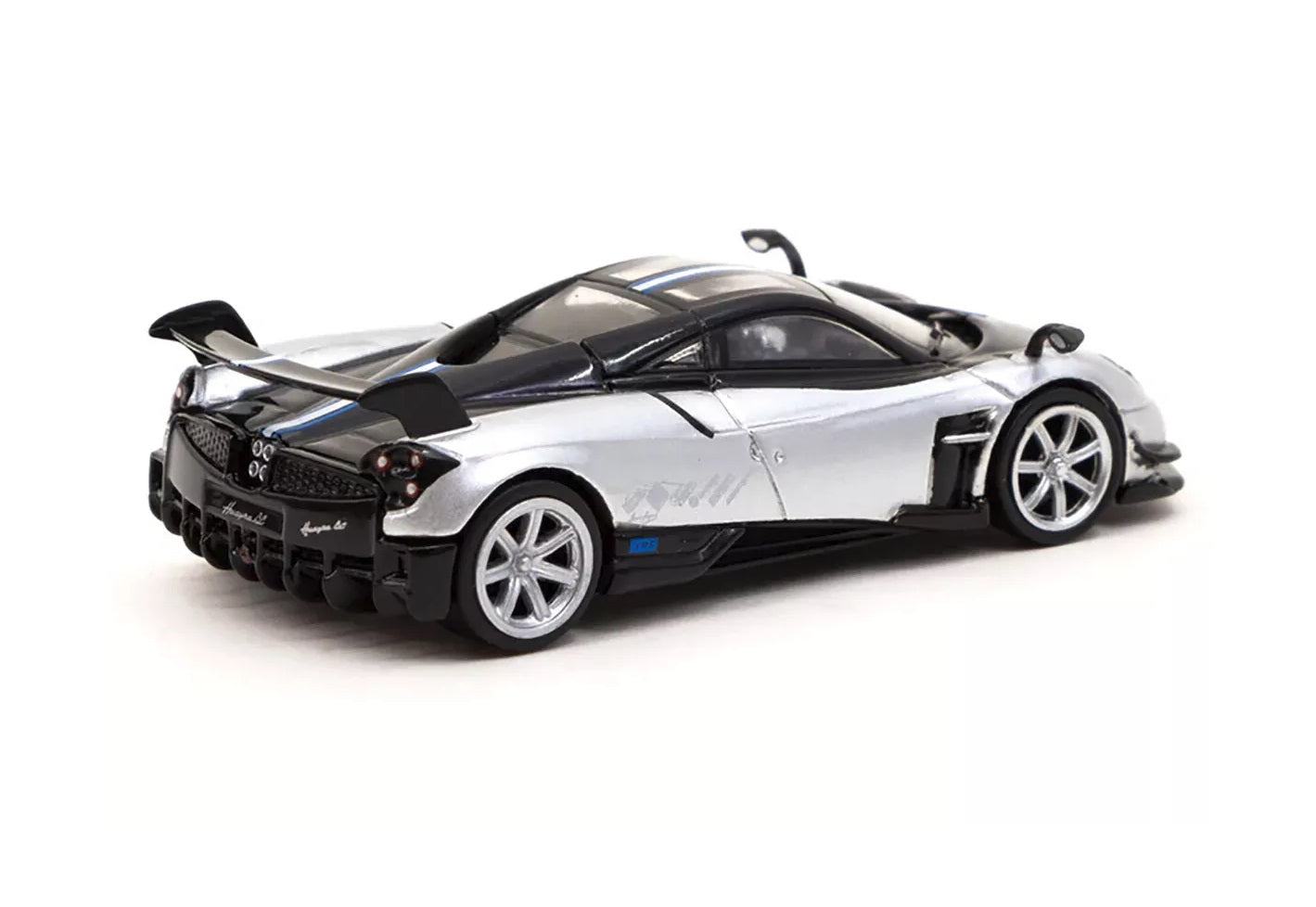 Tarmac Works - Pagani Huayra BC Grey Mercury - 1/64 Scale T64G-TL014-SL