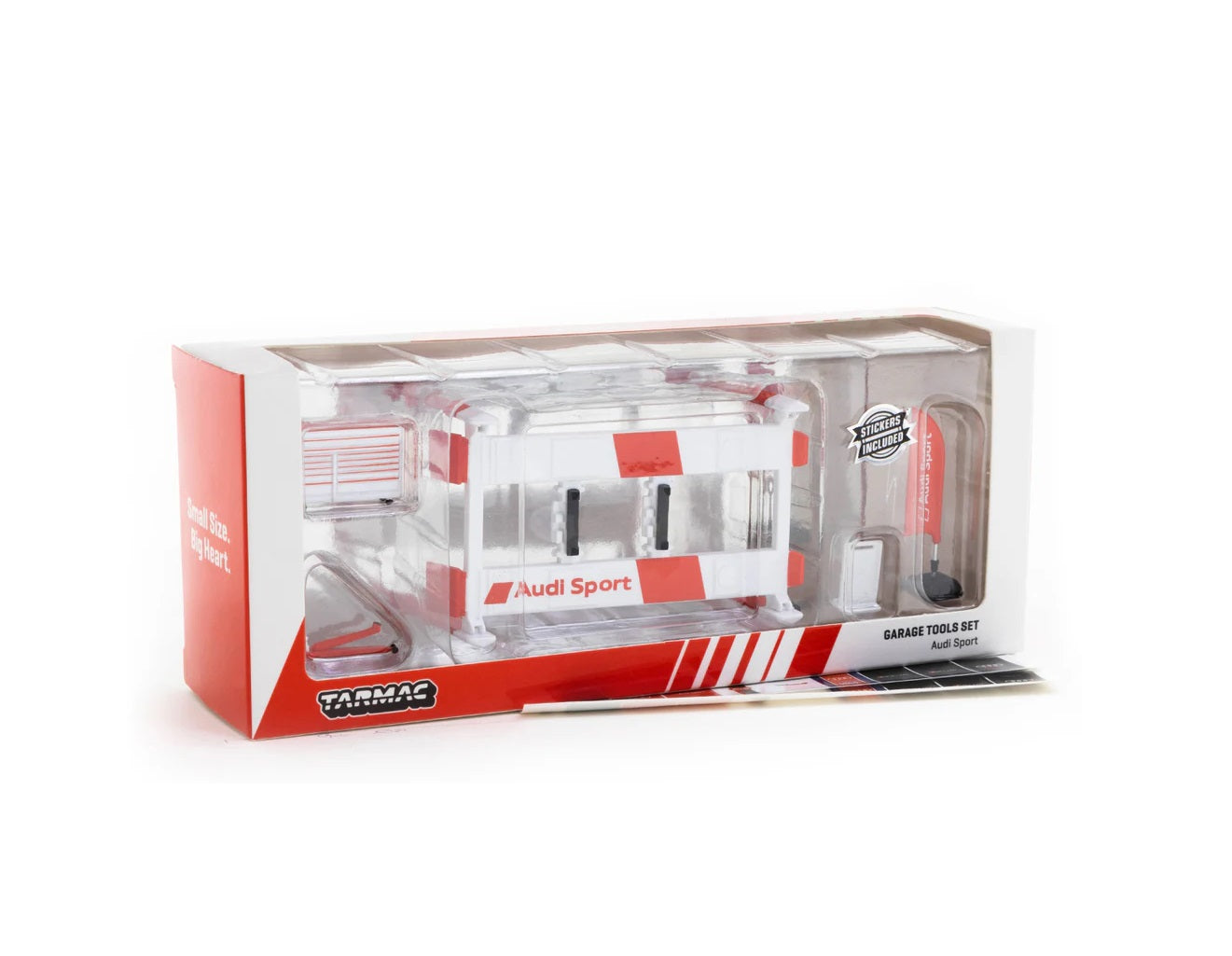 Tarmac Works - Garage Tools Set Audi Sport - Stickers Included - Scala 1/64 T64A-001-AS